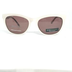 BCBGMAXAZRIA Sunglasses Women Ivory Tortoise Cat Eye 135MM CV Appeal 21264